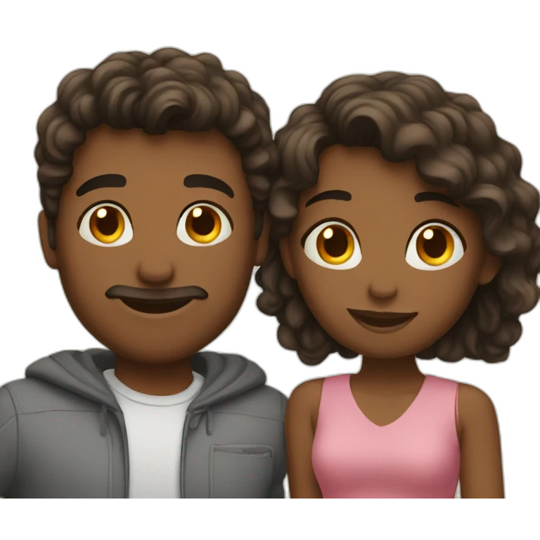 Couple amour emoji