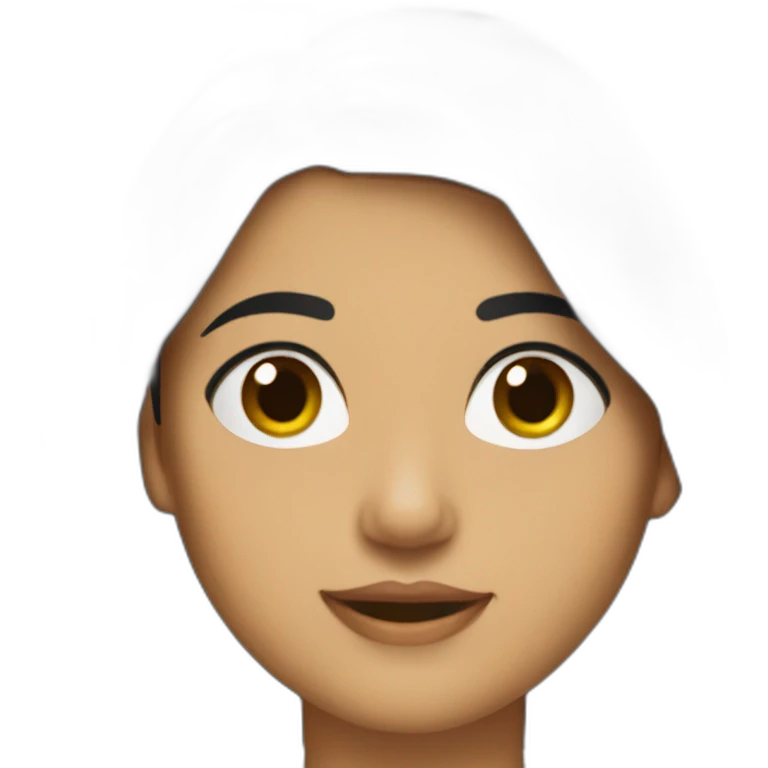 Mujer morena emoji