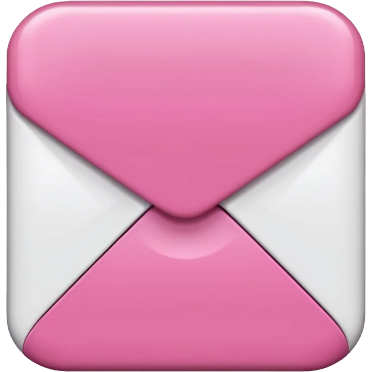 mix light pink dark pink and white girly voicemail emoji