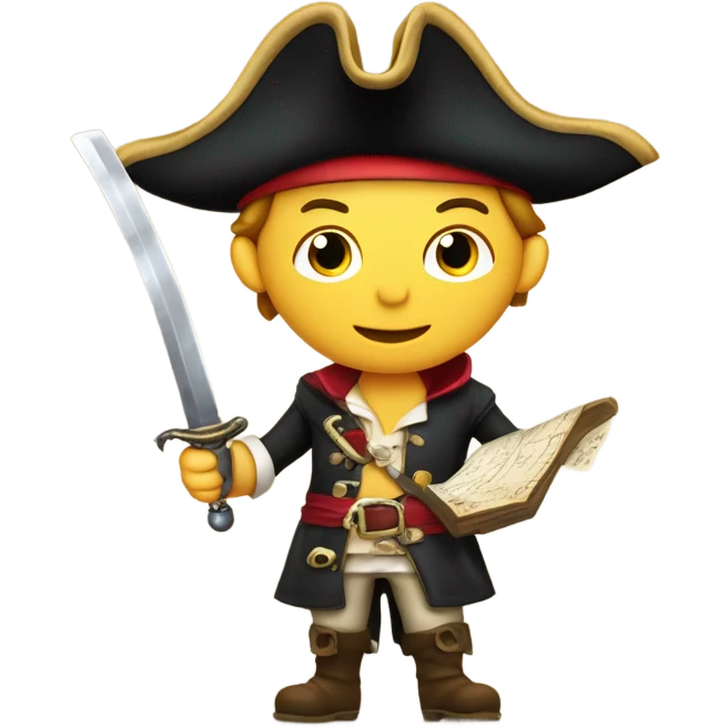 Owen being a pirate emoji