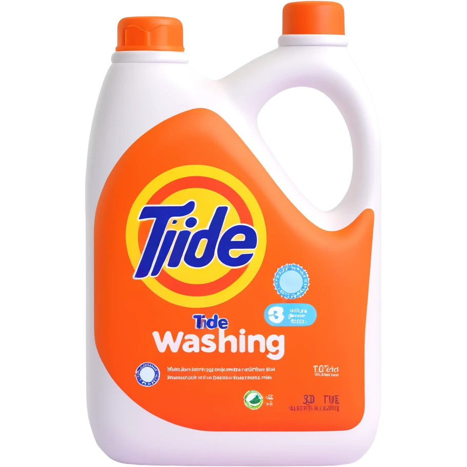 Tide washing powder container emoji