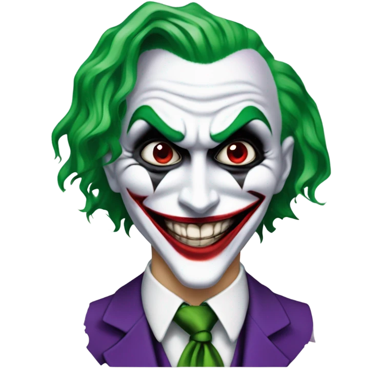 The Joker ha ha ha emoji