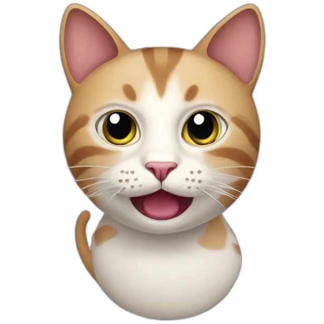Cat with Aubergine  emoji