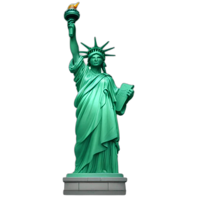 statue of liberty emoji