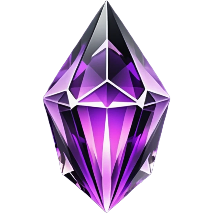 Purplish/black Skyshard crystal emoji
