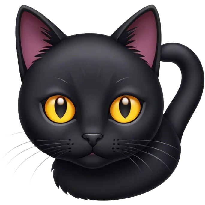 black cat emoji