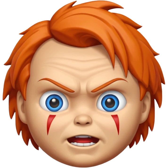 Un emojin de chuky emoji