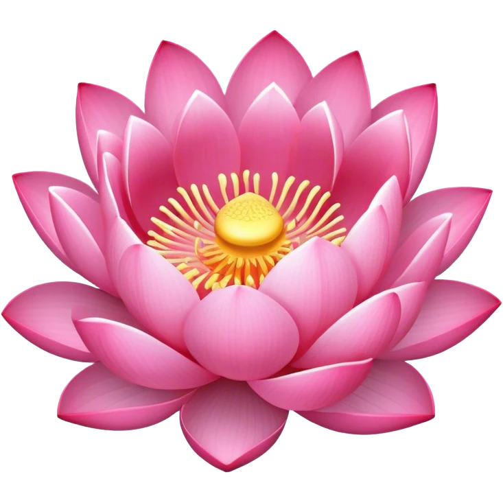 pink lotos emoji