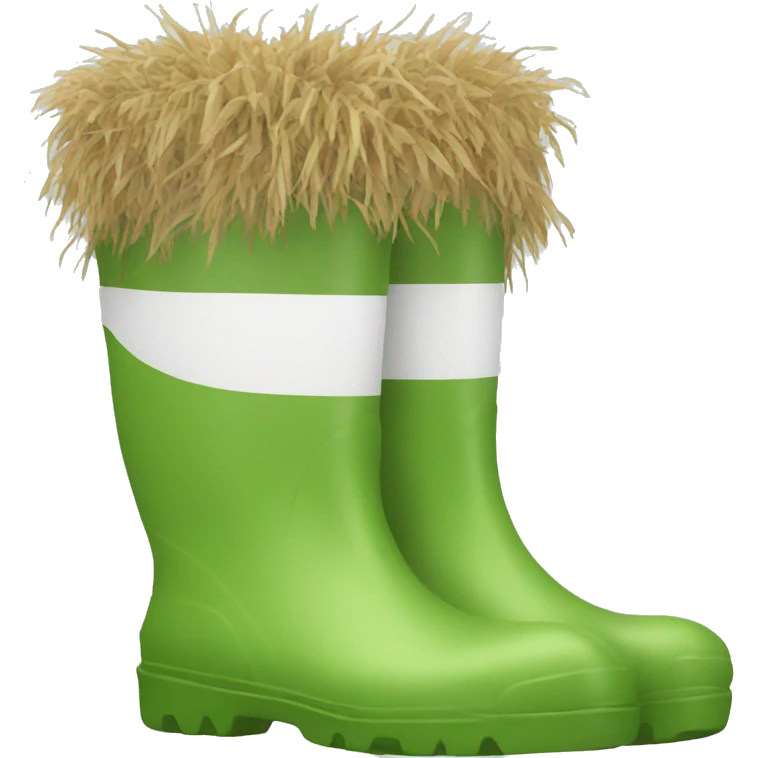 Countryside wellies  emoji