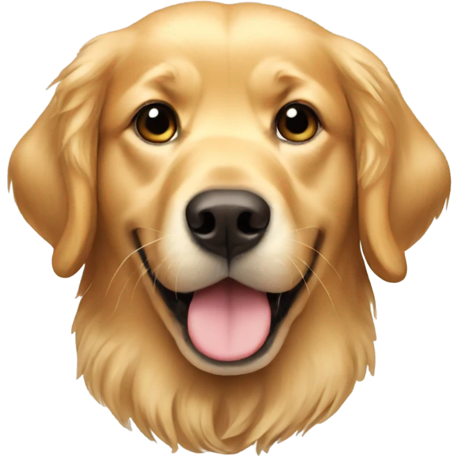 Golden retriever  emoji