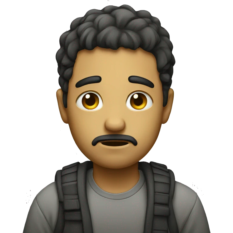 Triste emoji