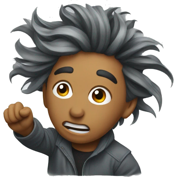 Windy weather  emoji