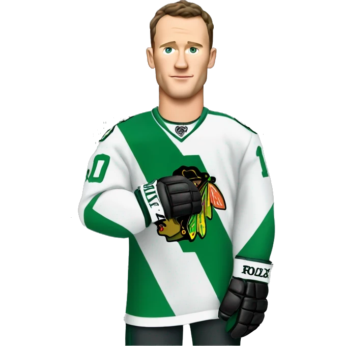 Jonathan Toews as a Rolex watch emoji