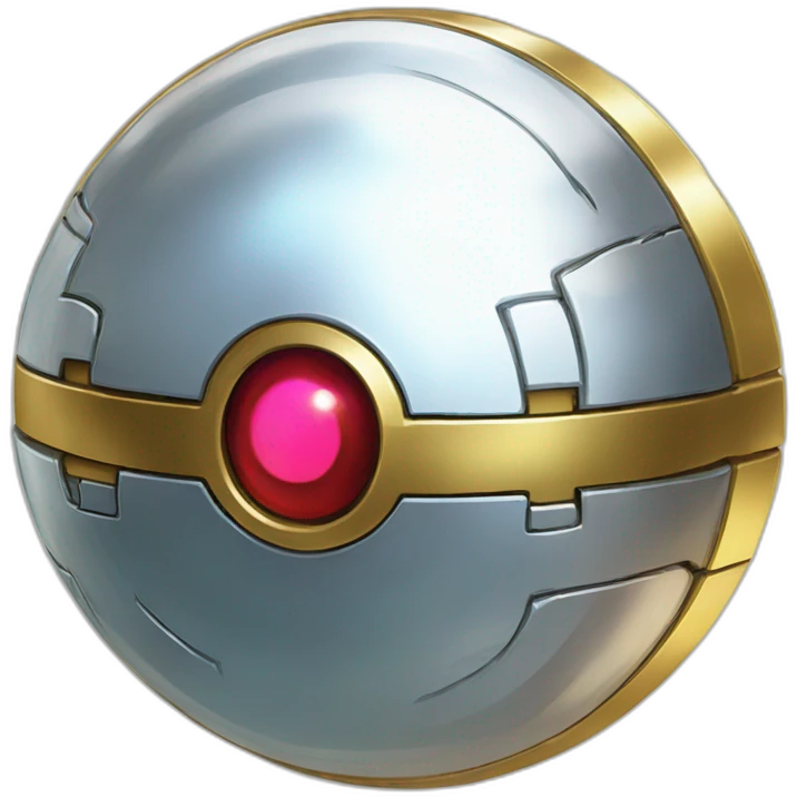 Pixel Legendary Book Cyberpunk Pokemon Pokeball Gold Shiny Glow emoji