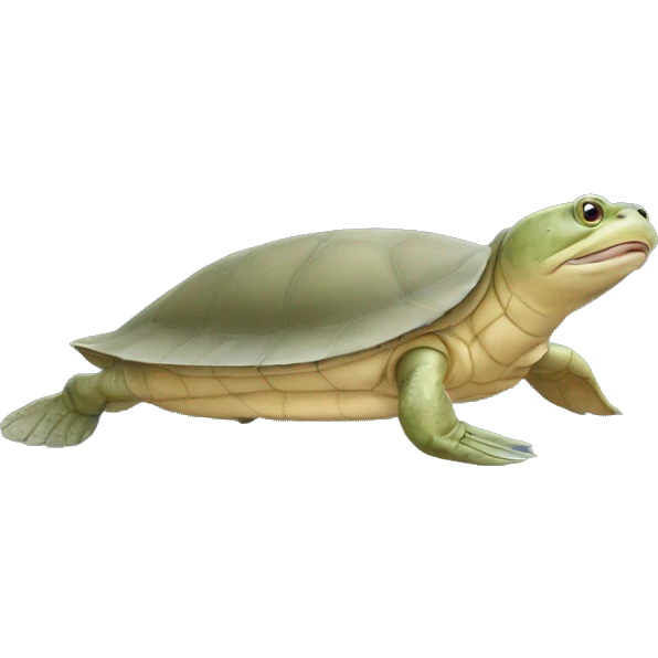 Softshell turtle emoji
