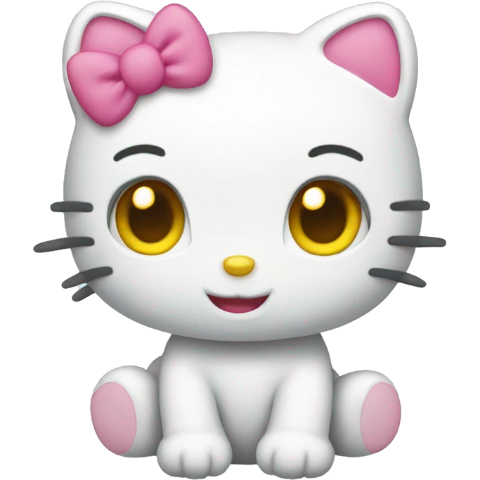 Cute hello kitty emoji
