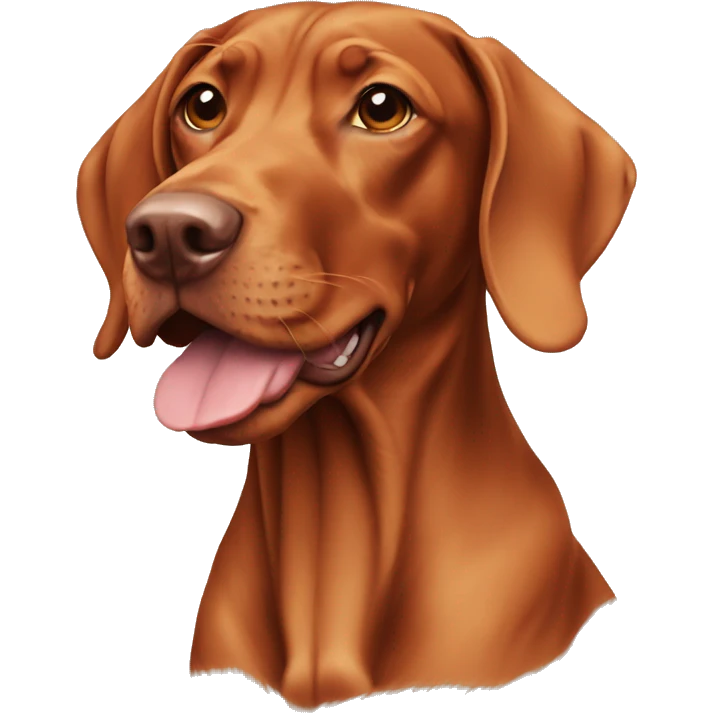 Vizsla with Head emoji