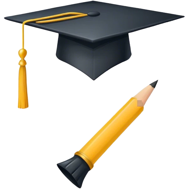 Cappello laurea emoji