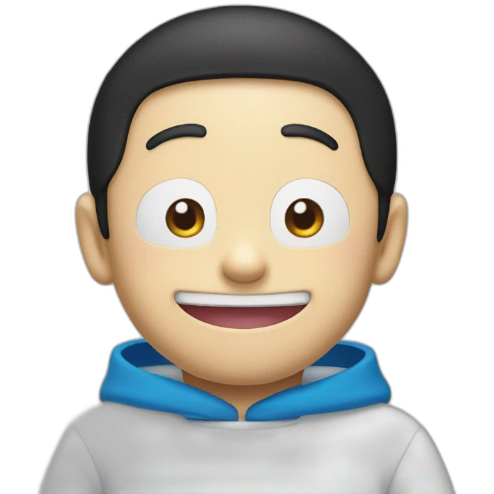Doraemon and nobita emoji