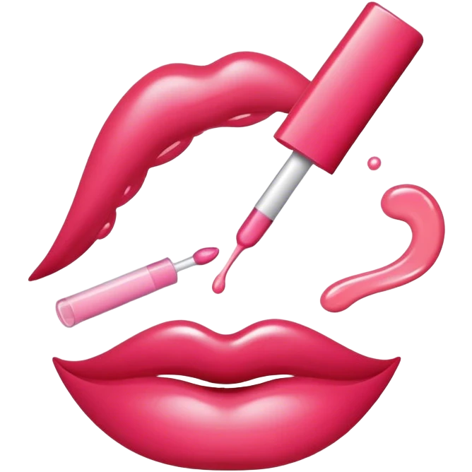 Rhode lip gloss emoji