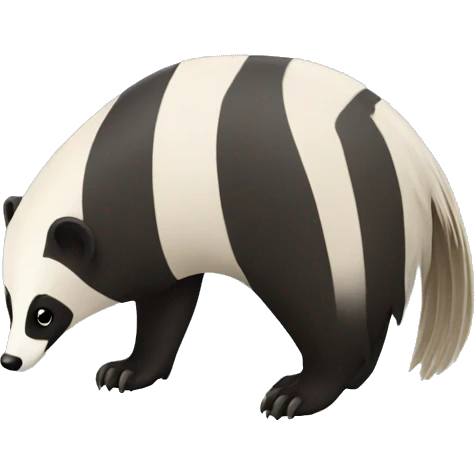 badger tail emoji