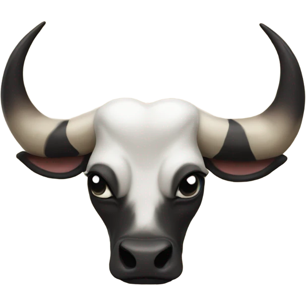 Upside down bull horns emoji