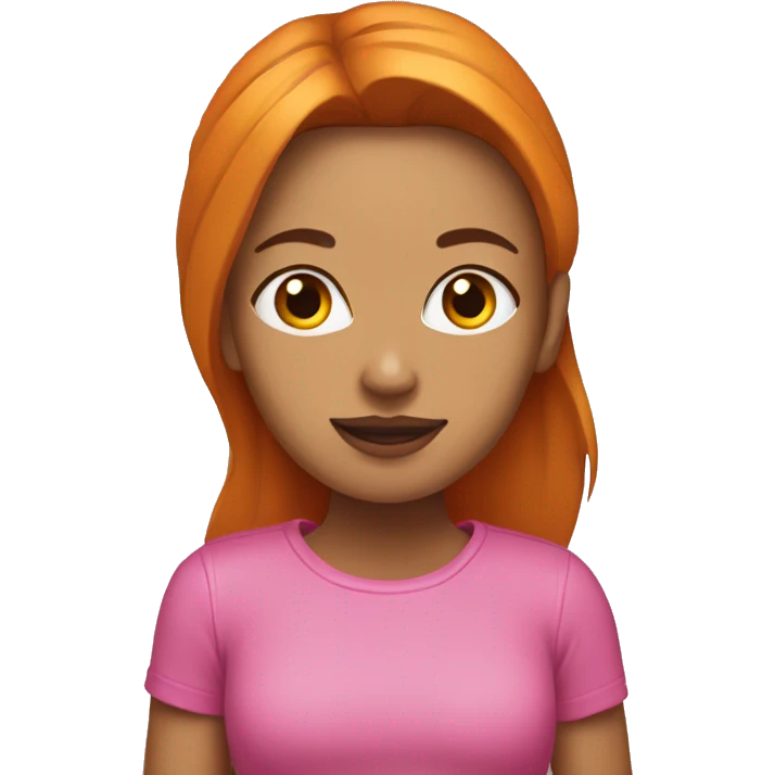 Girl with pink uggs and pumpkin spice latter emoji