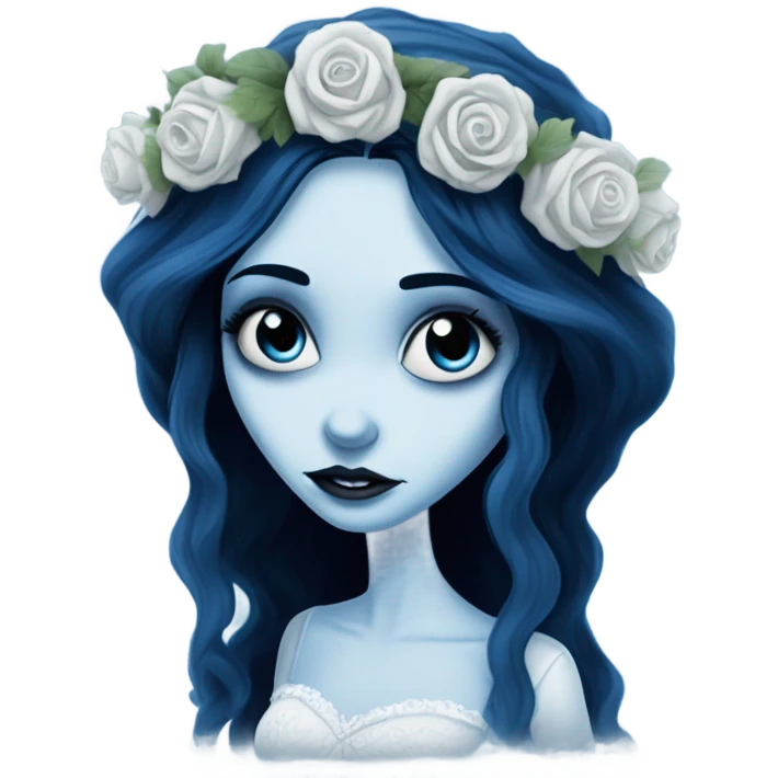 emily from corpse bride emoji