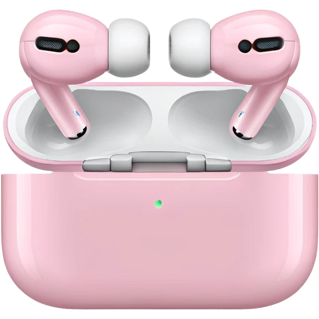 Pink AirPods Pro 2 emoji