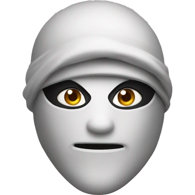 White ninja emoji emoji