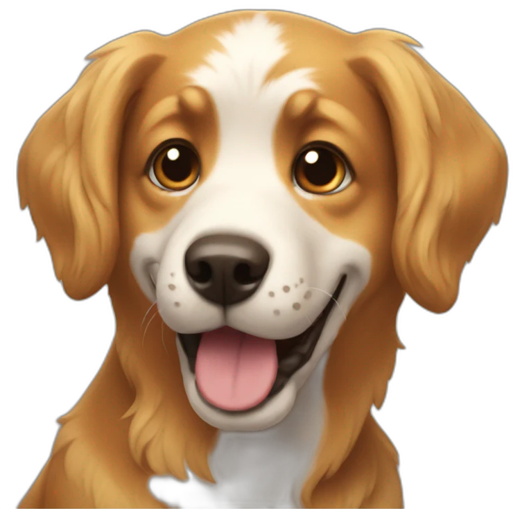 Wow dog emoji