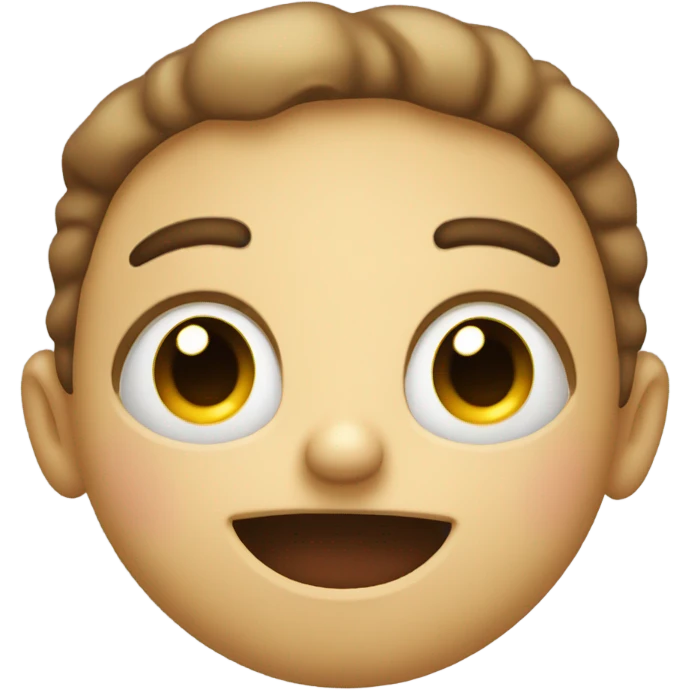 big eyes mouth closed puffy cheeks smiling tears in eyez emoji