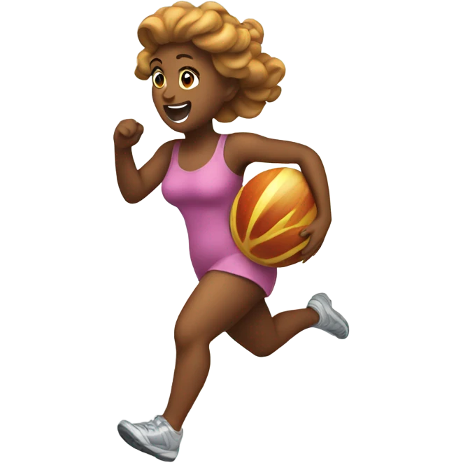 Venus running emoji