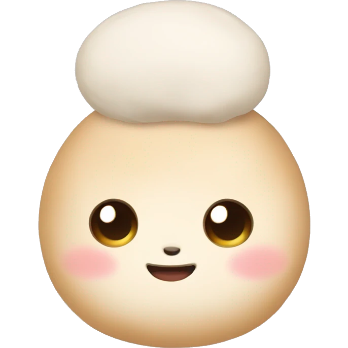 Cute bao bun emoji