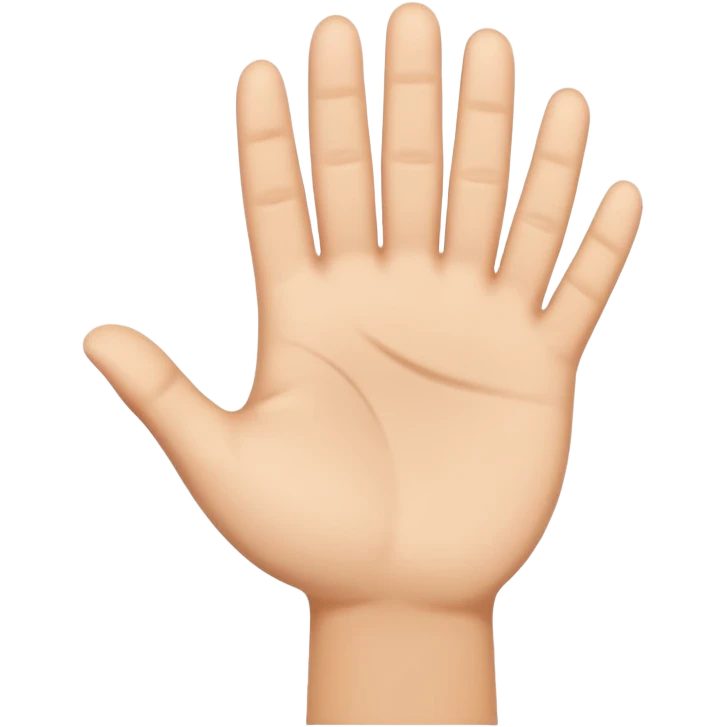 ok hand gesture with a light shadow emoji