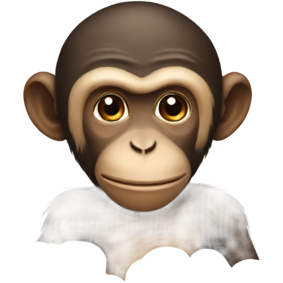 Monkey kissing emoji