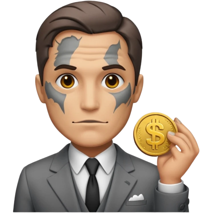 dc two face emoji