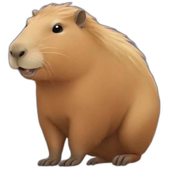 Capybara emoji