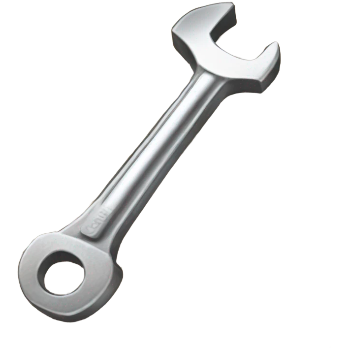 wrench on book emoji
