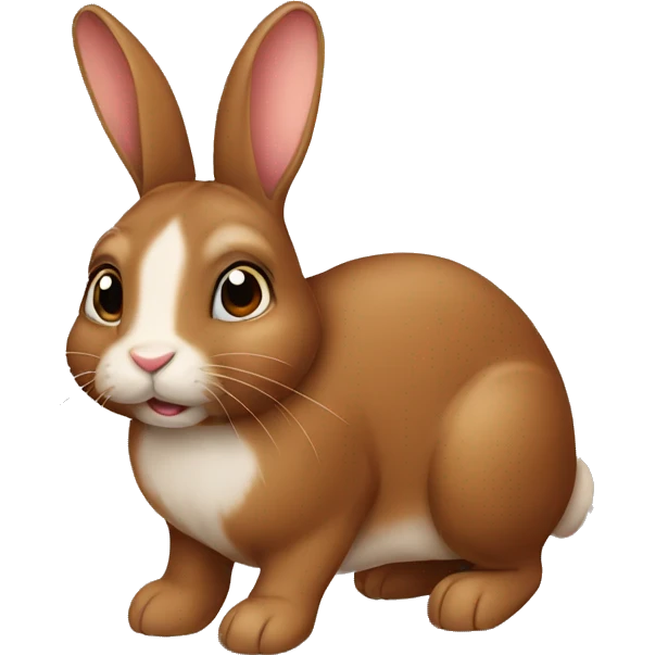 Brown bunny  emoji