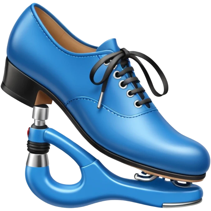 blue tap shoes emoji