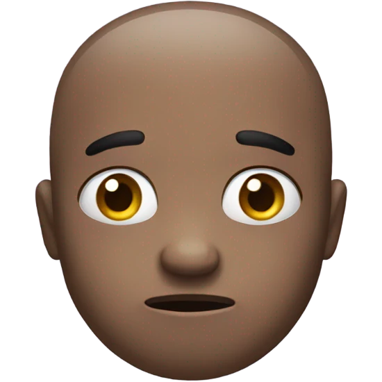 Worried but happy emoji