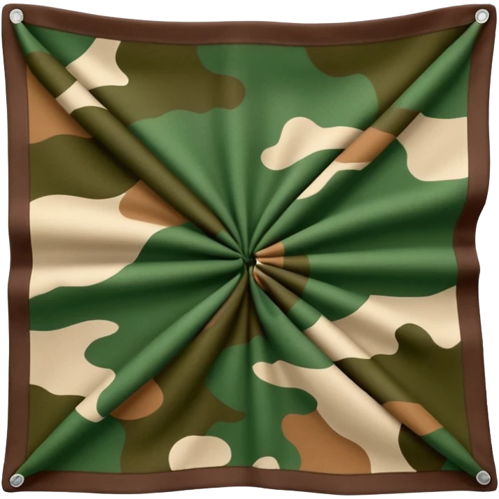 camouflage bandana emoji