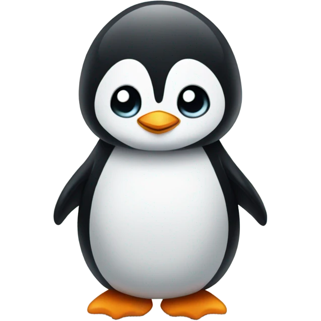 cute penguin emoji
