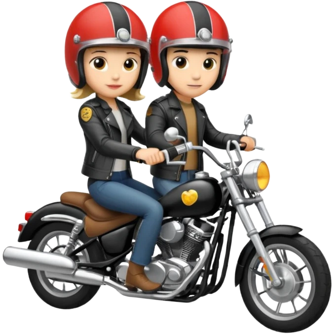 Couple moto  emoji