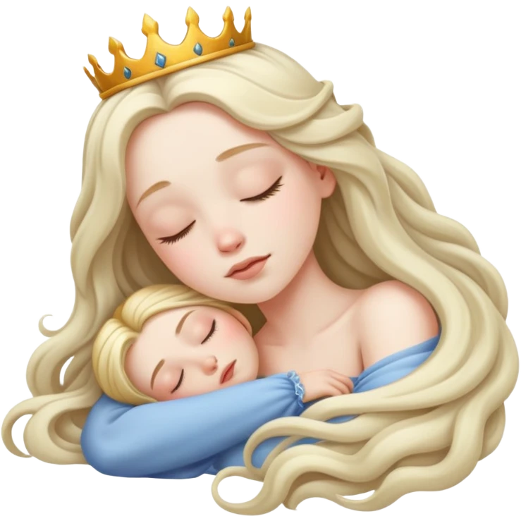 sleeping princess emoji