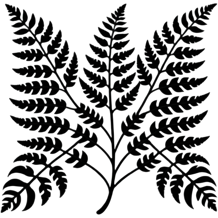 Fern Maori design.. emoji