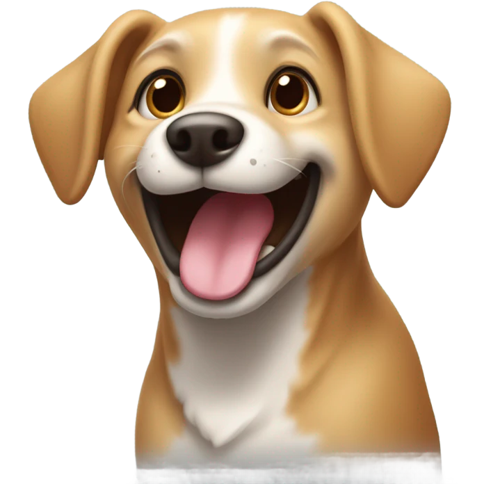happy dog emoji
