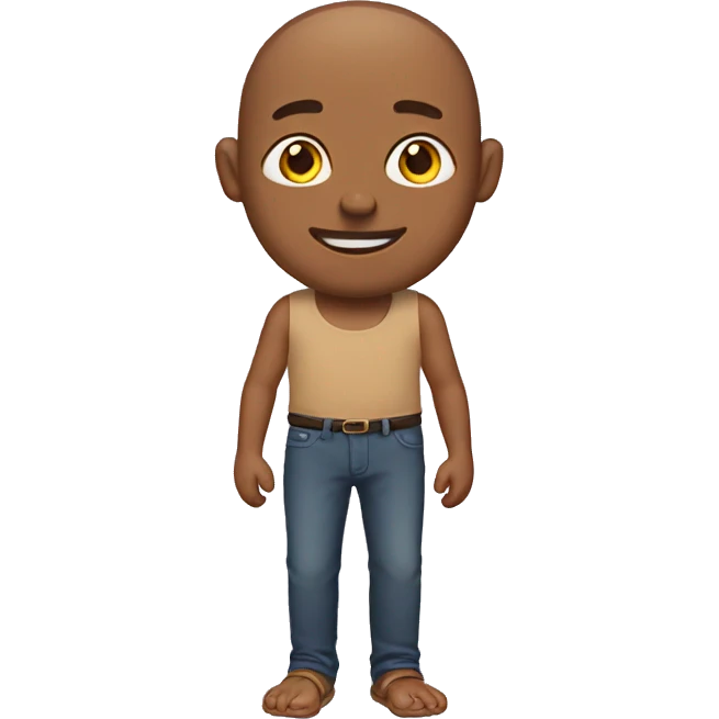 Man with no toes emoji