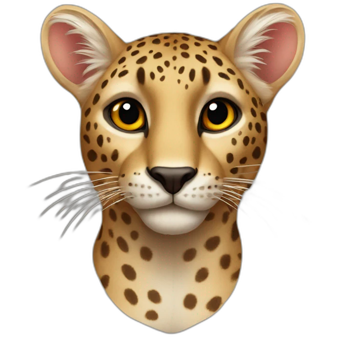 Léopard kangourou emoji